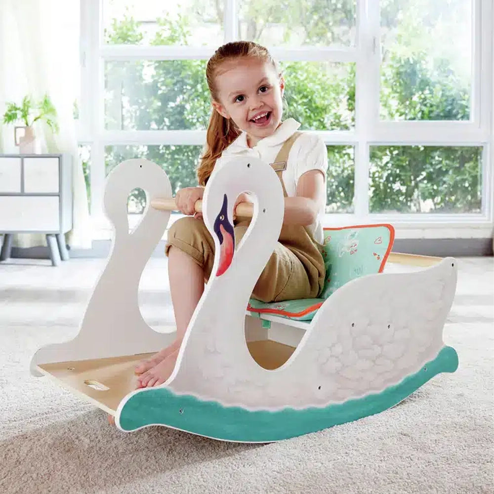 Hape 2-in-1 Rocking Swan - 6-36M