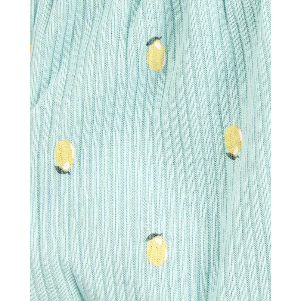 Carter's Set of 2 Baby Girl Shorts - Blue & Yellow