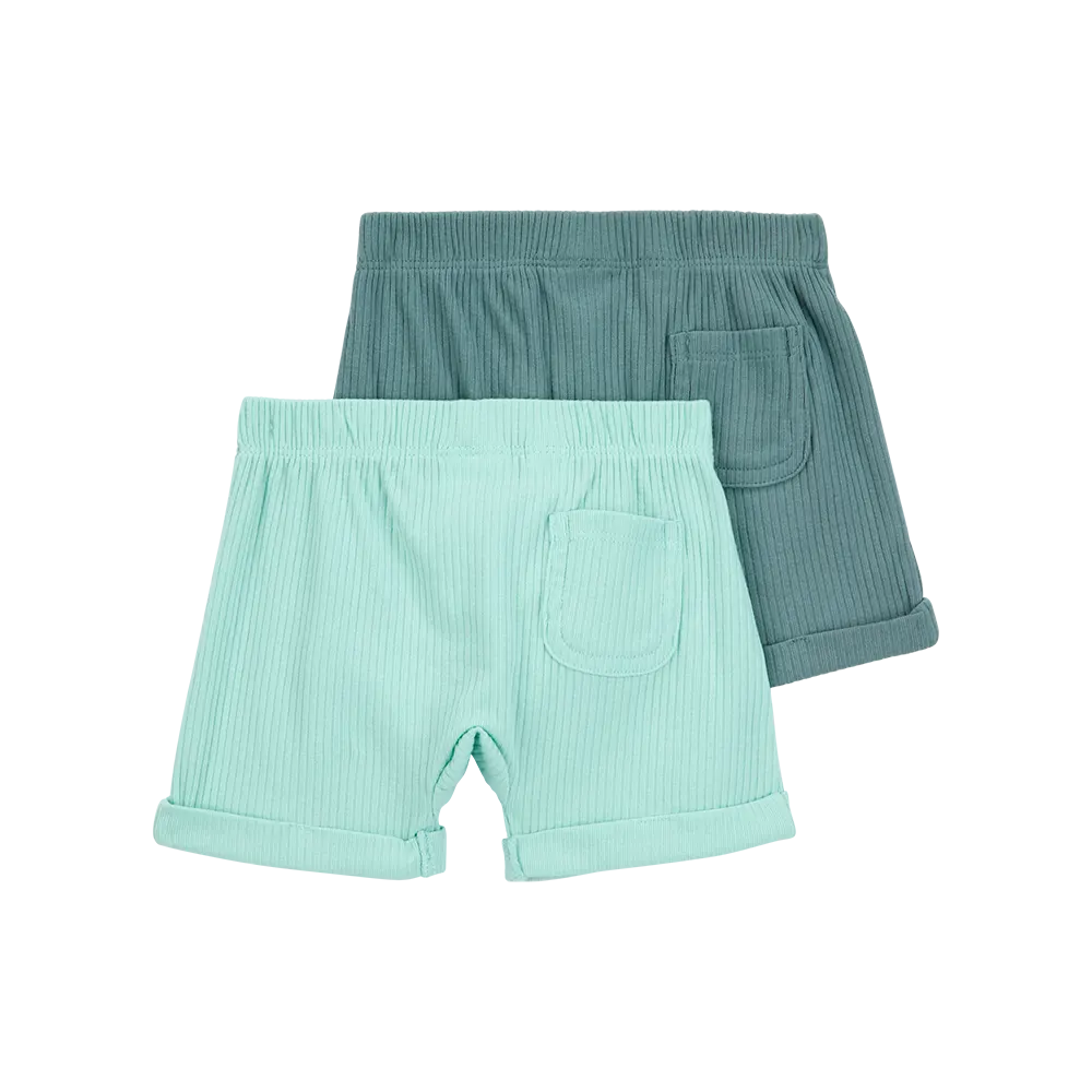 Set de 2 shorts para bebé niño Carter's - Azul
