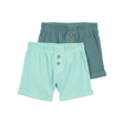 Lot de 2 shorts bébé garçon - Bleu