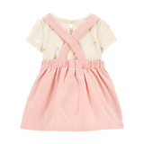 Carter's Baby Bodysuit & Overalls Set - Bunny