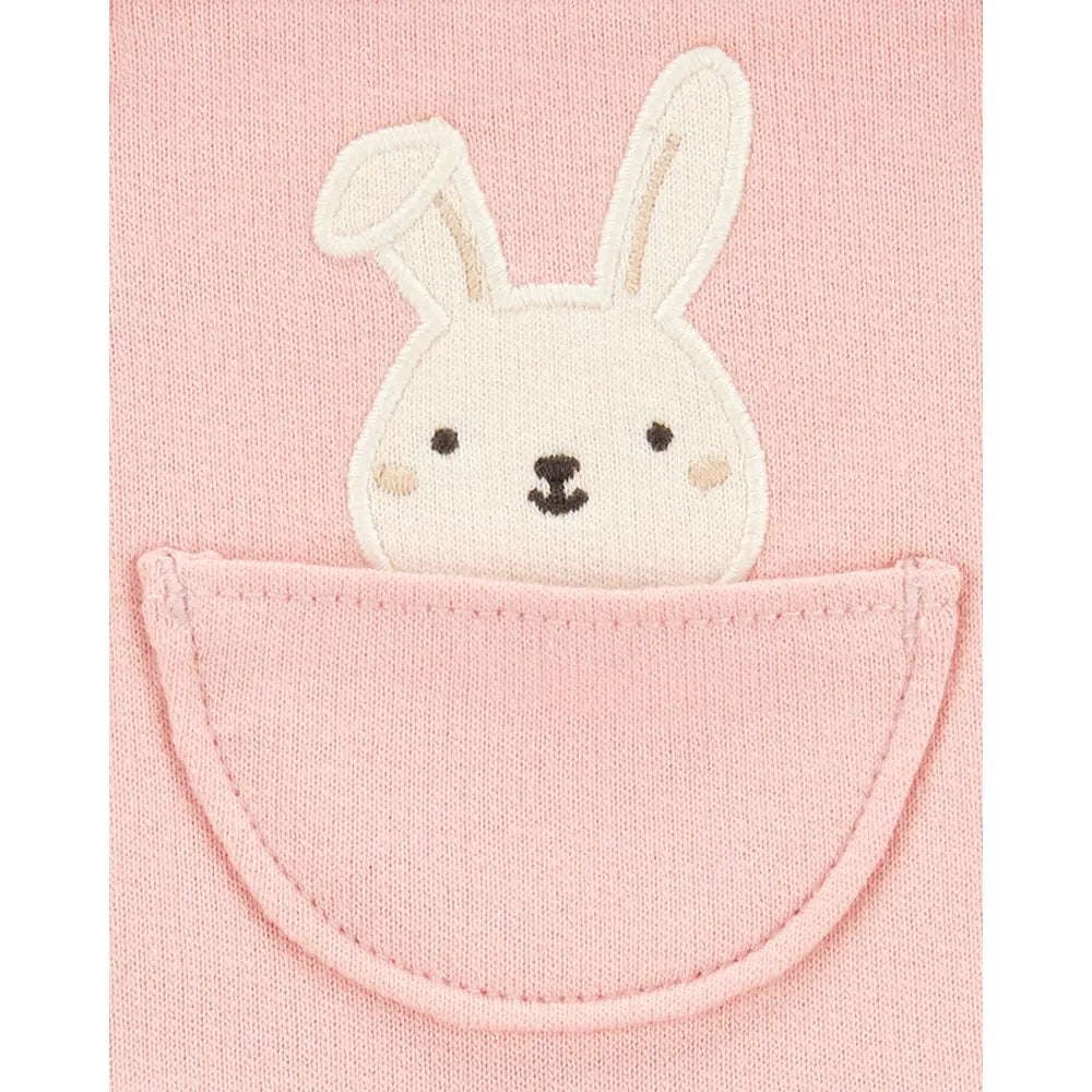 Carter's Baby Bodysuit & Overalls Set - Bunny