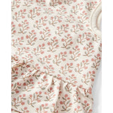 Lot de 2 barboteuses en coton bio bébé fille
