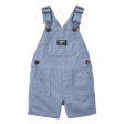 Salopette courte tissée bébé garçon - OshKosh Bleu