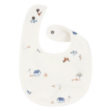 Lot de 3 bavoirs chien pour bébé garçon