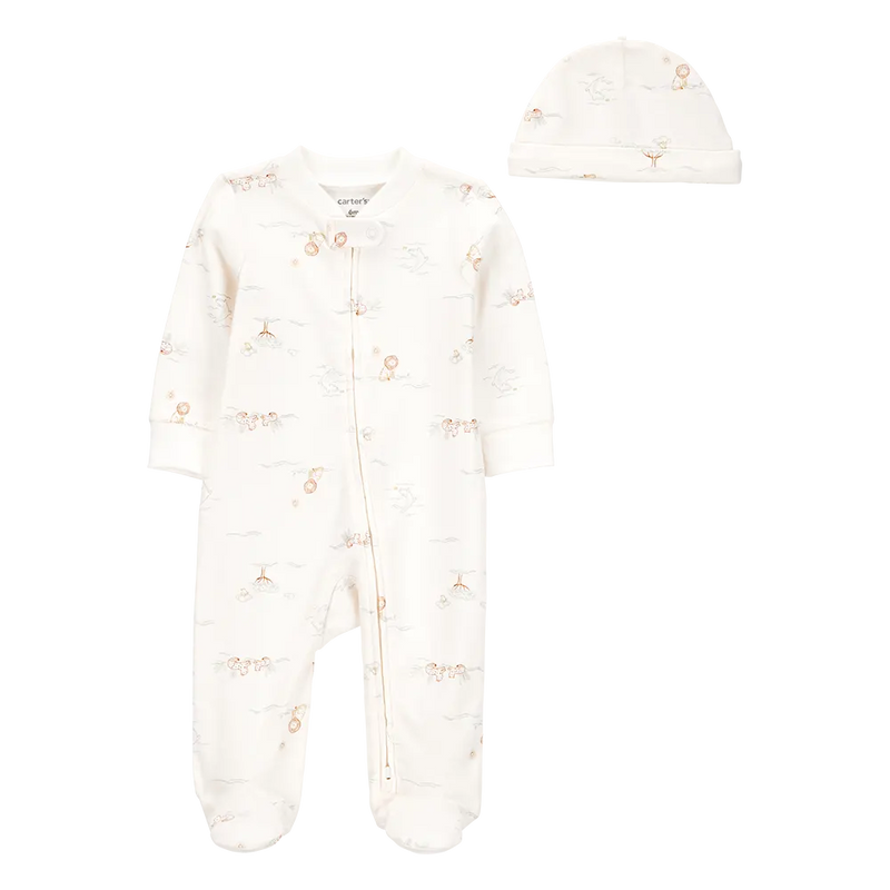 Grenouillère en Coton & Bonnet Bébé Garçon Carter's - Multi