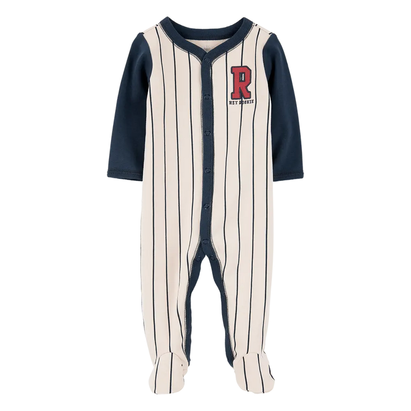 Grenouillère en Coton Zippé Bébé Garçon Carter's - Baseball