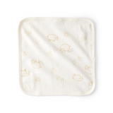 Lot de 6 débarbouillettes bébé - Jaune