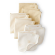 Lot de 6 débarbouillettes bébé - Jaune