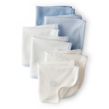 Lot de 6 débarbouillettes bébé garçon - Bleu
