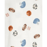 Ensemble 3 pièces football pour bébé garçon - Coton