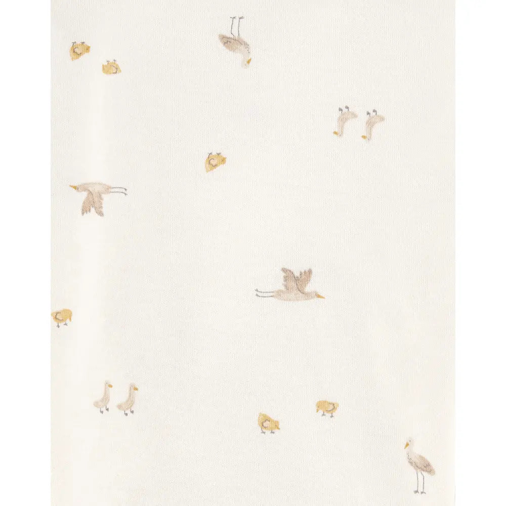 Lot de 4 bodys manches longues cigogne bébé