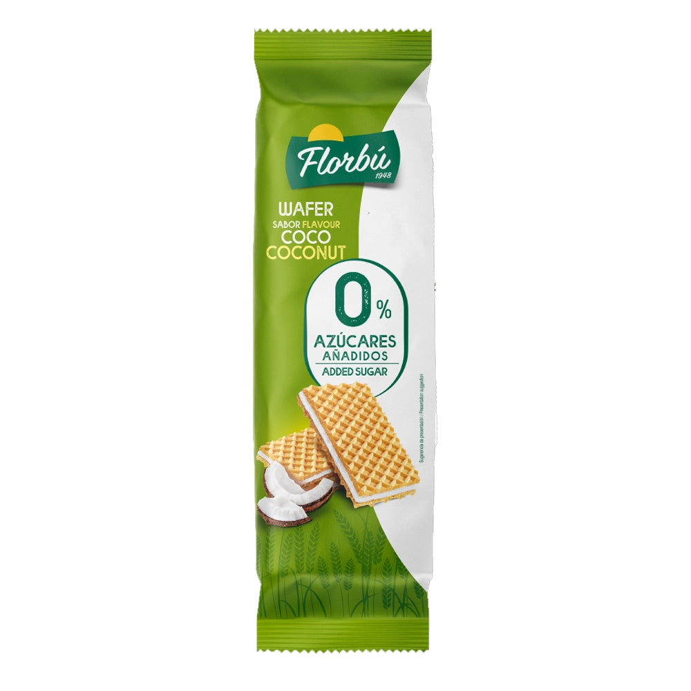 Florbú Gaufrette à la Noix de Coco - 150g