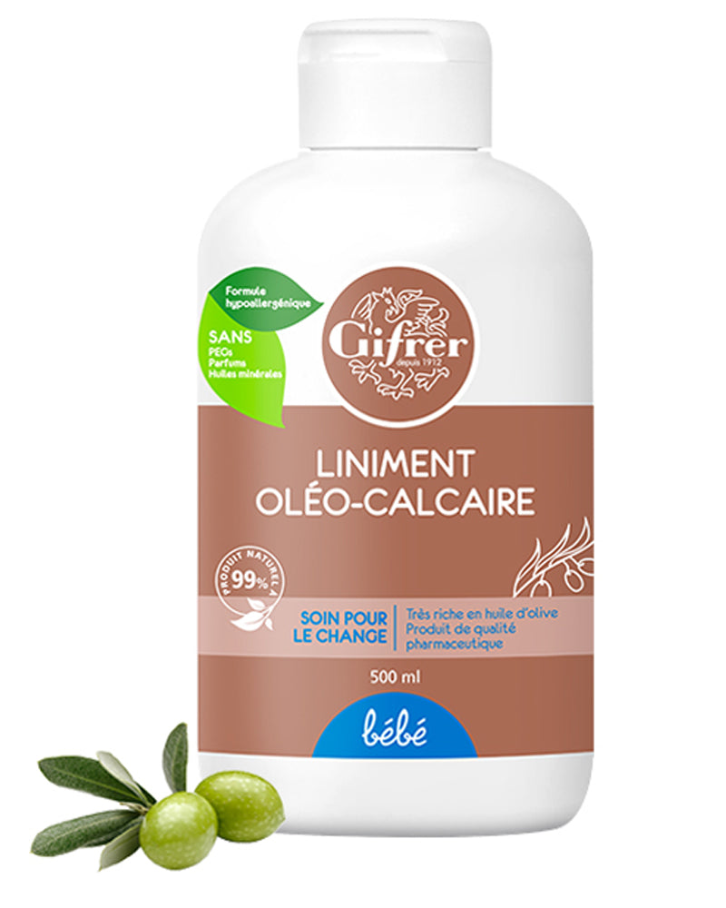 Linimento oleocalcáreo estabilizado Gifrer - 500 ml