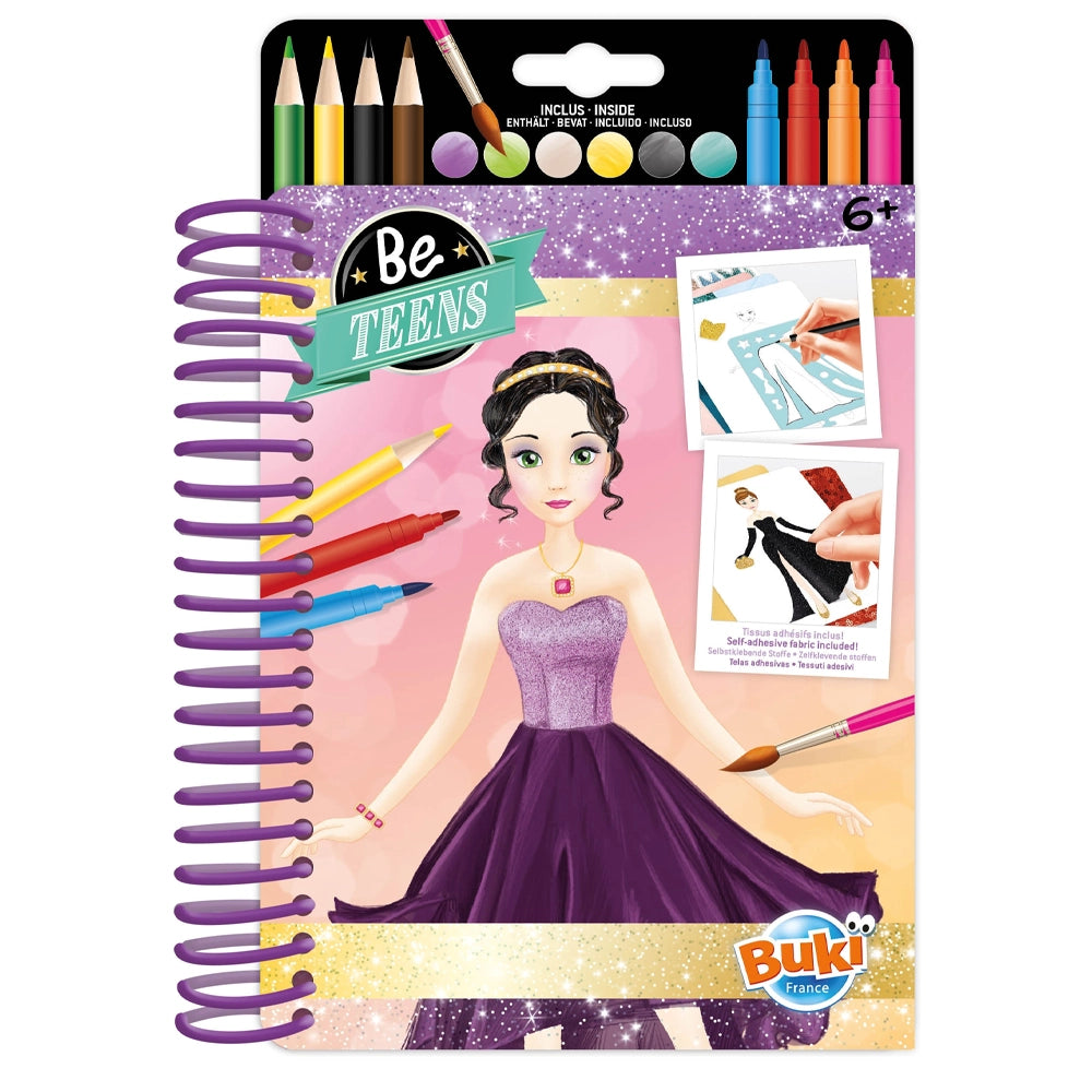 Buki Fashion Sketchbook – Evening Outfits 6Y+