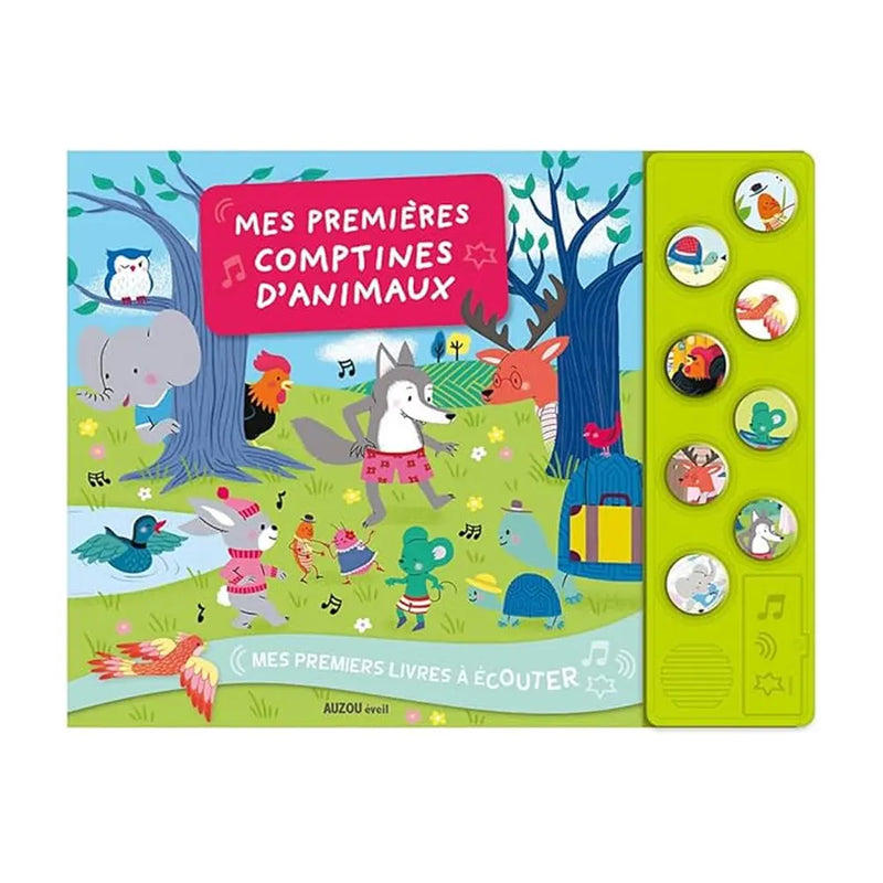 Auzou Mis primeras canciones infantiles de animales
