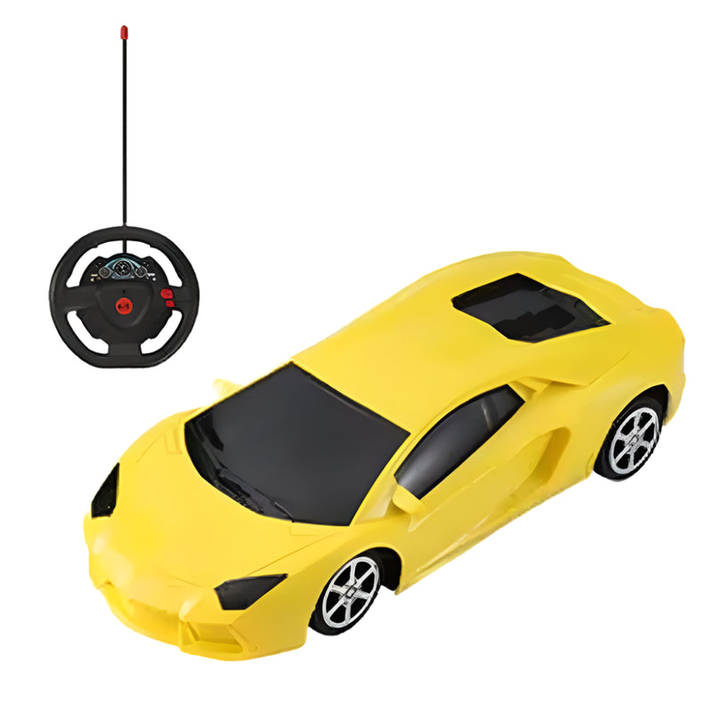 Voiture Télécommandée pour Enfants - Jaune
