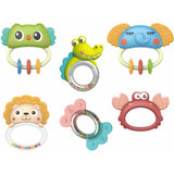 Colorful Rattle Set with Bells - 0M+