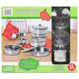 Metal Kitchen Set 23 Pieces - 3Y+