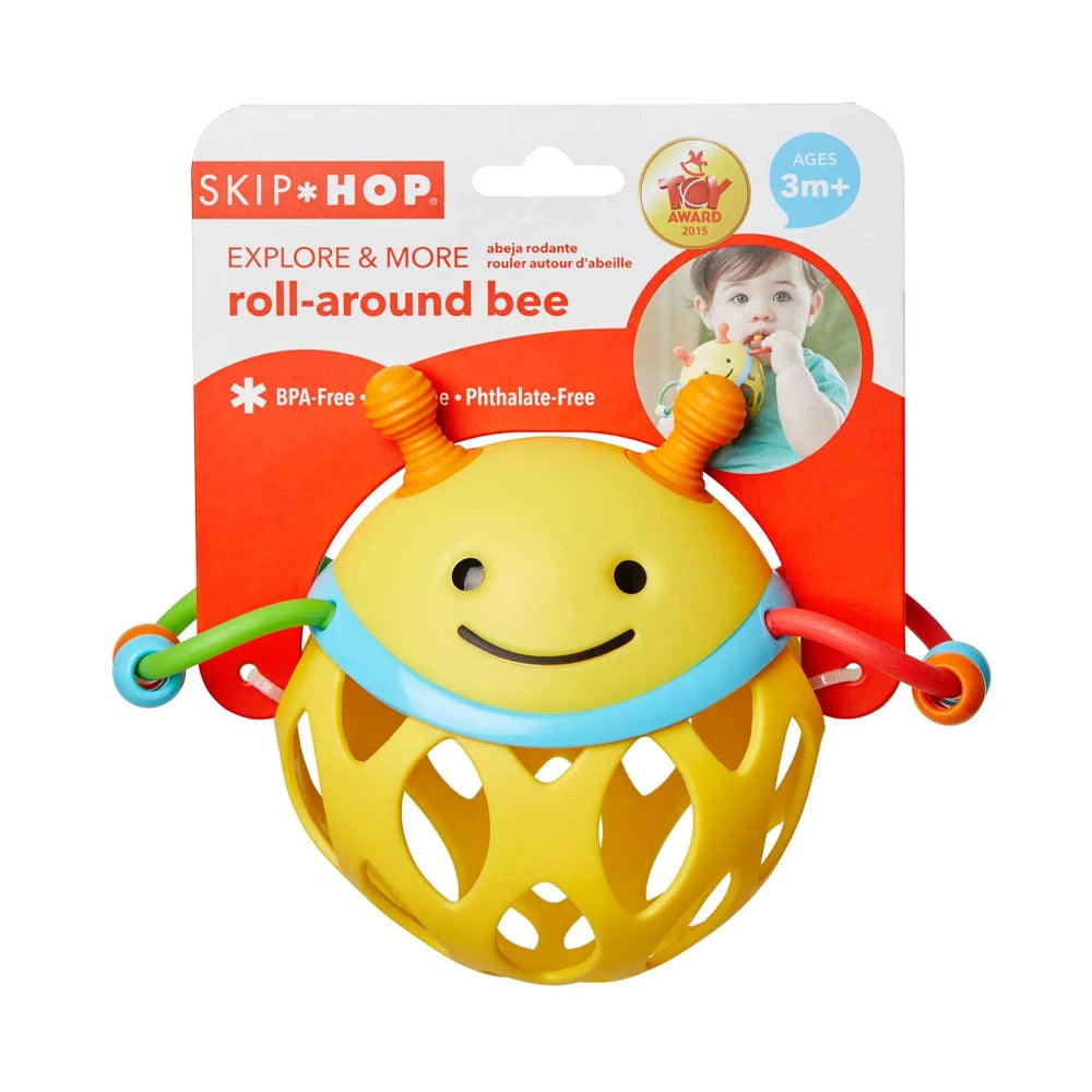Skip Hop Balle Hochet d'Activités 3M+ - Abeille