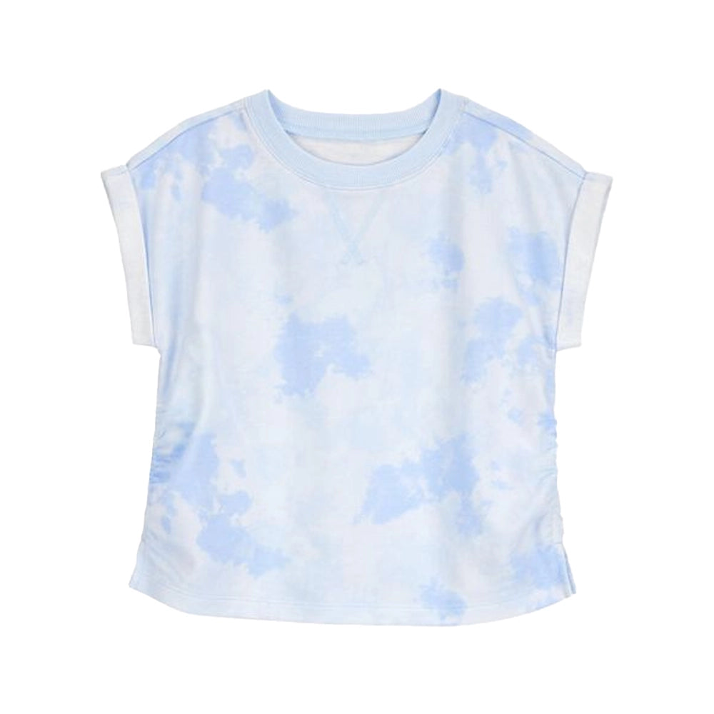 OshKosh Girl's Fitted Cloud Dye T-shirt - Blue