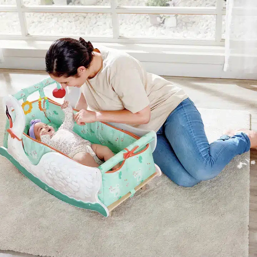 Hape 2-in-1 Rocking Swan - 6-36M