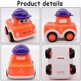 Set of 6 Friction-Powered Miniature Cars – 3Y+