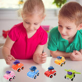 Set of 6 Friction-Powered Miniature Cars – 3Y+