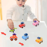Set of 6 Friction-Powered Miniature Cars – 3Y+