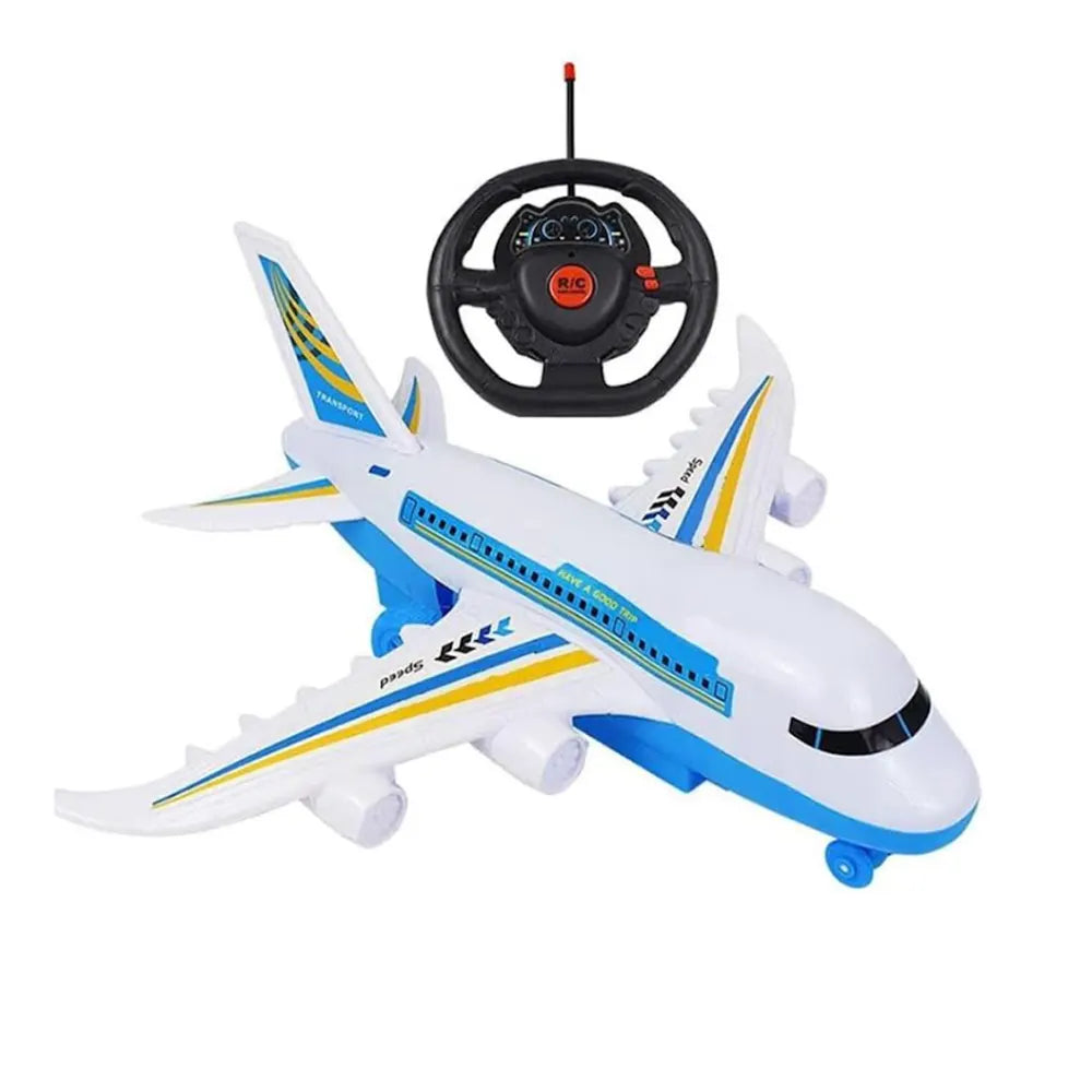 Remote Controlled Airplane with Light 3Y+ - White