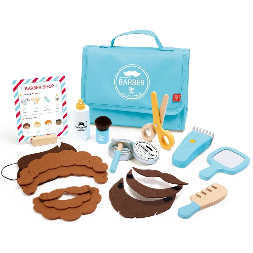Hape Snip & Style Barber Shop Set 3-8Y