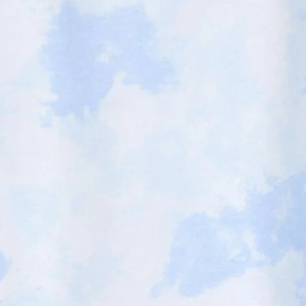 OshKosh Girl's Fitted Cloud Dye T-shirt - Blue