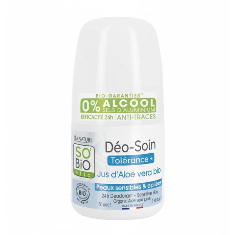 So’Bio Étic Desodorante Tolerance+ Aloe Vera - 50ml