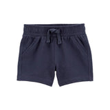 Carter's Baby Boy Pull-On Fleece Shorts - Blue