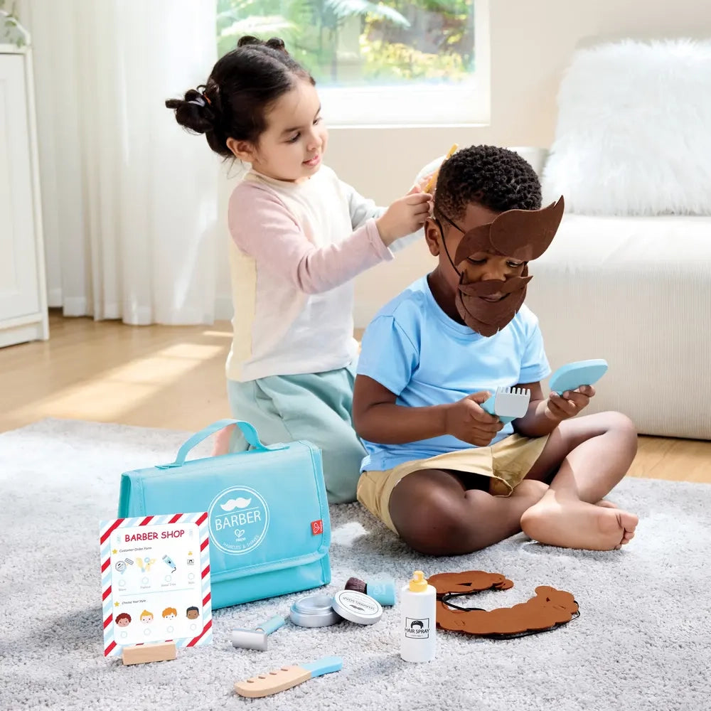 Hape Snip & Style Barber Shop Set 3-8Y