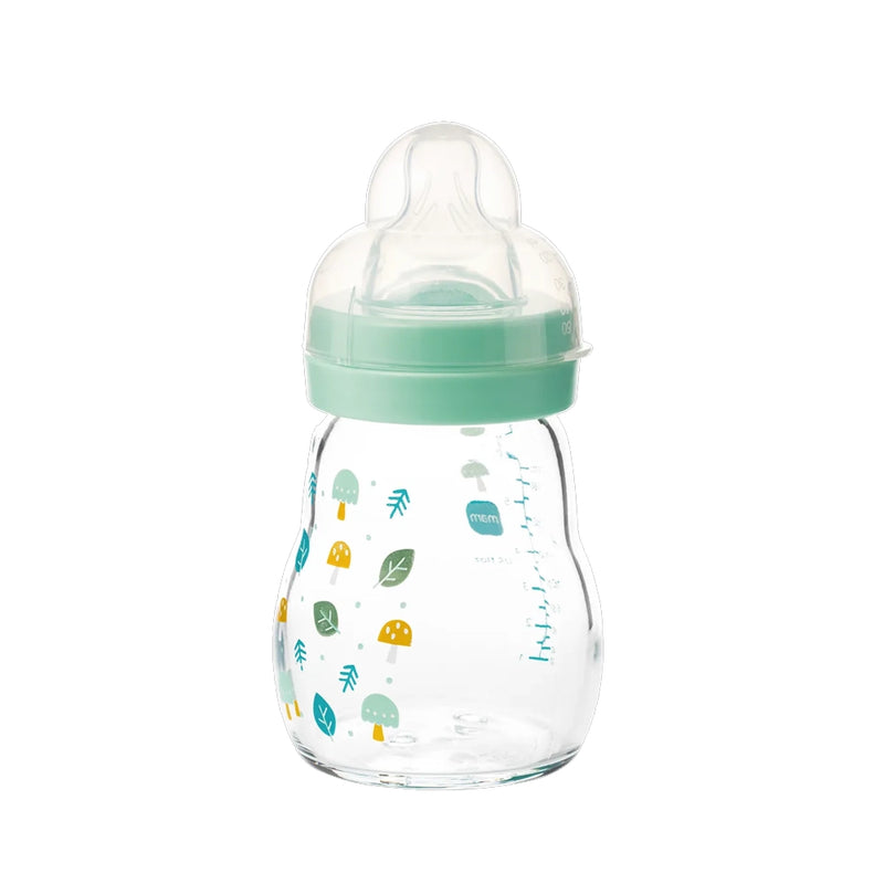 MAM Glass Bottle 170ml 0M+ - Green