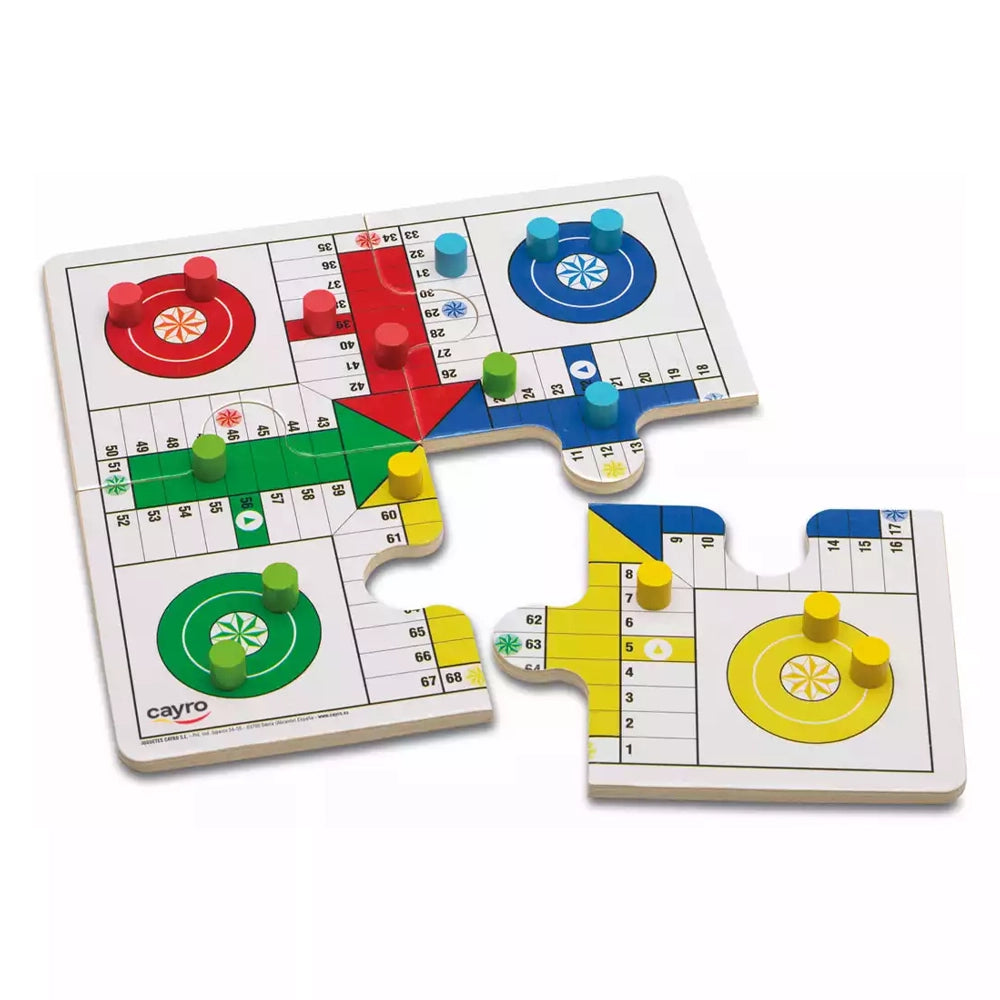 Cayro Boîte Métallique Parchis-Oca 6A+