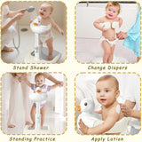 Foldable Baby Bath Stand - Grey