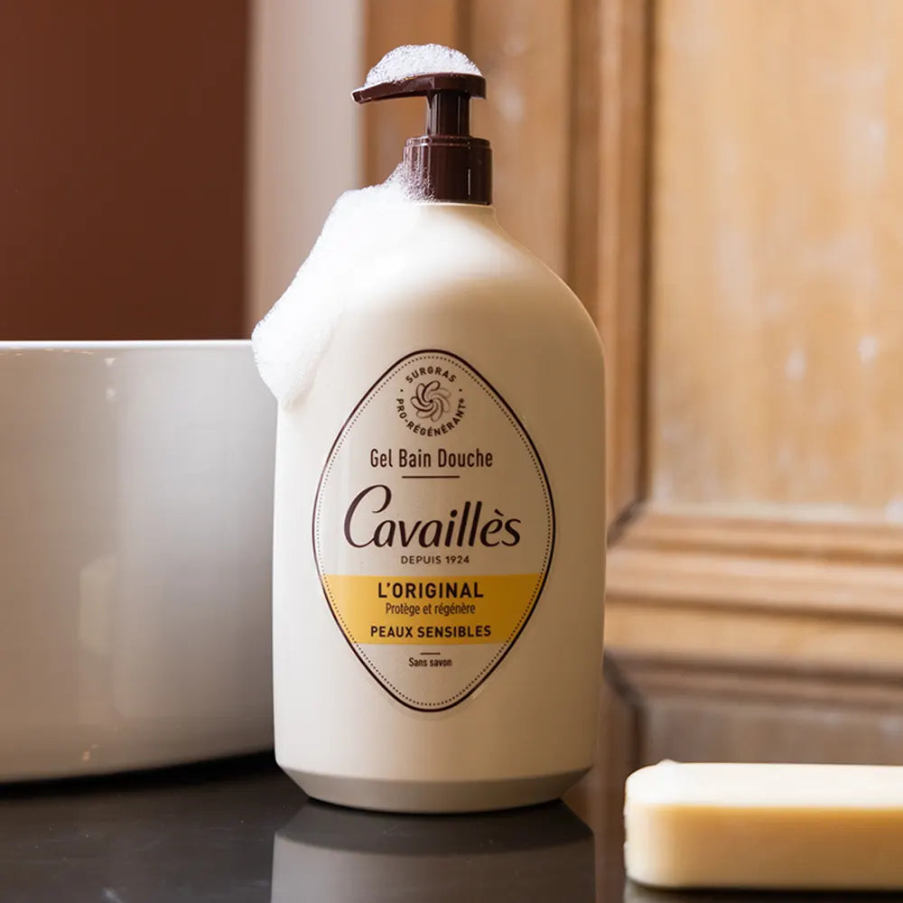 Rogé Cavaillès Gel Bain Douche L'Original 1 L – mise en situation