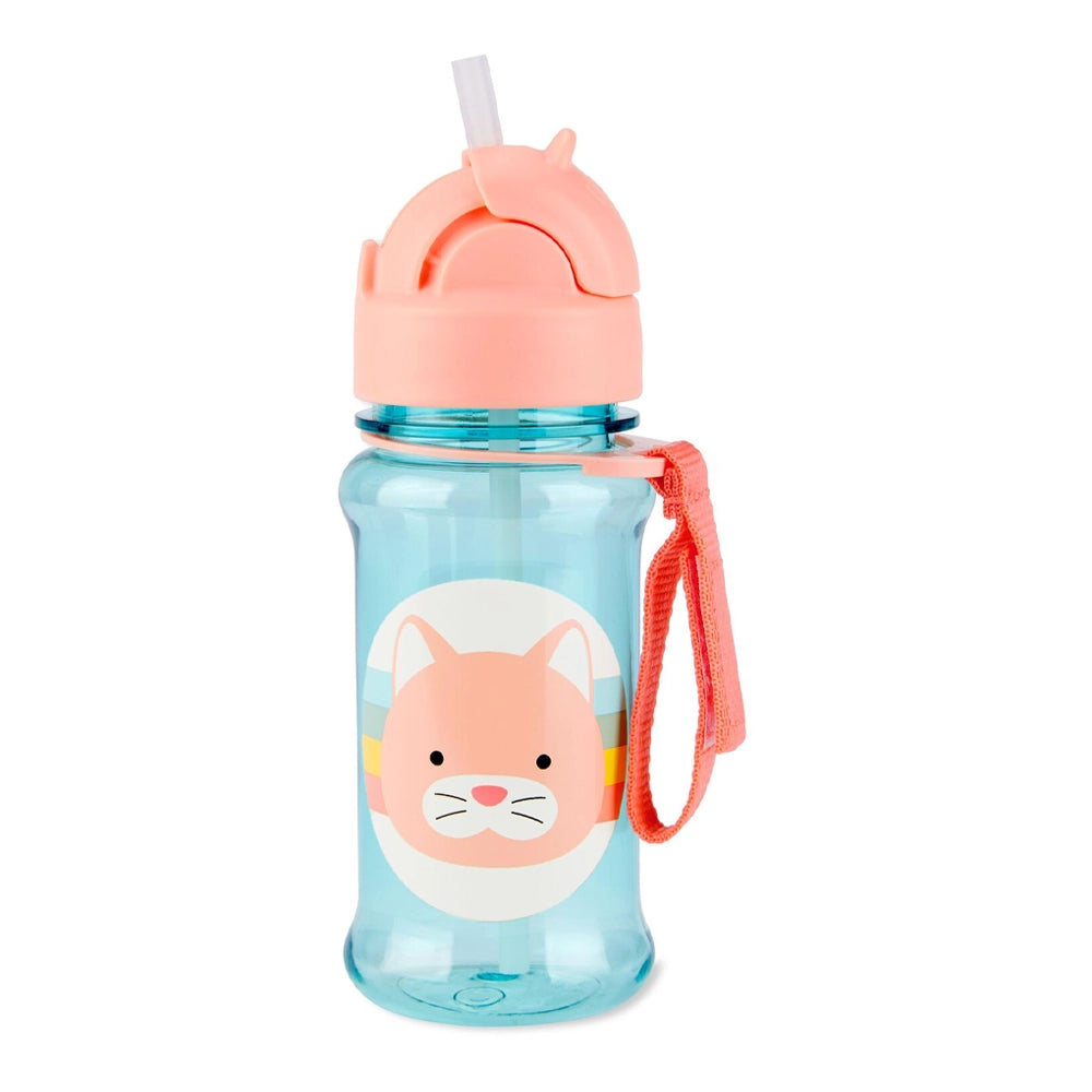 Skip Hop Gourde à Paille Zoo 355ml - Chat