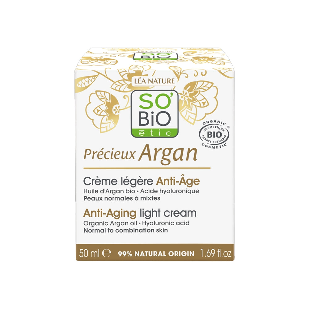 So Bio Crema Ligera Antiedad Argán - 50ml