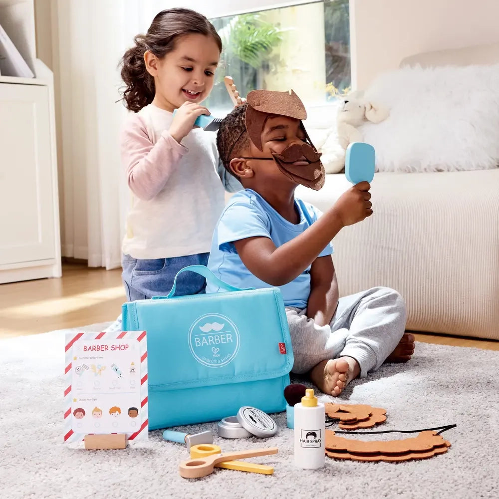Hape Snip & Style Barber Shop Set 3-8Y