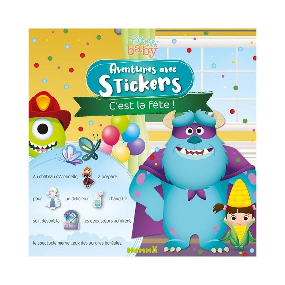 C'est la Fête ! - Aventures avec Stickers, Disney Baby