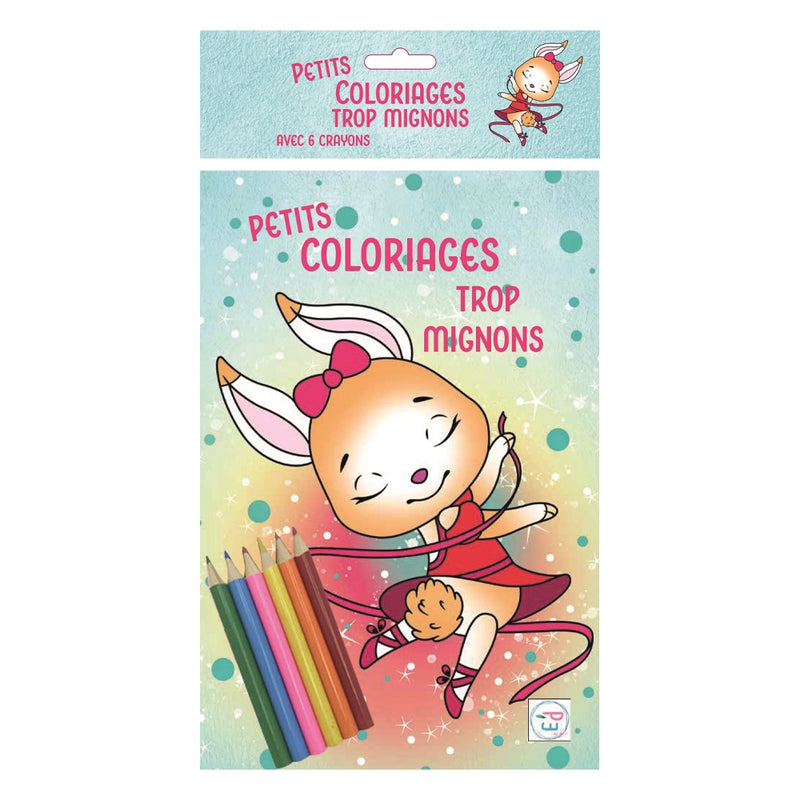 Petits Coloriages Trop Mignons - Lapereau