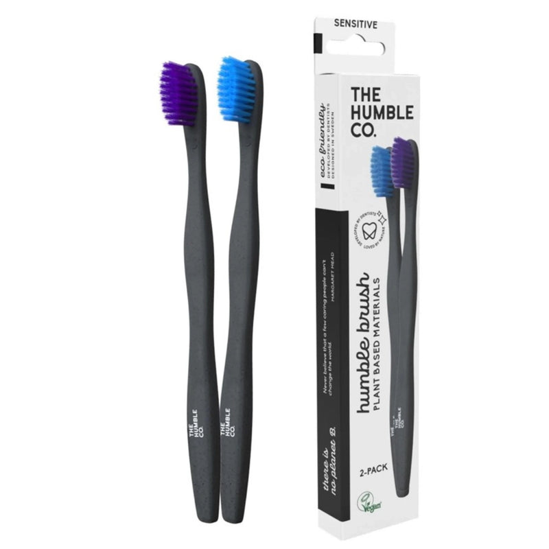 The Humble Co. Plant Based Toothbrush B&amp;M x2