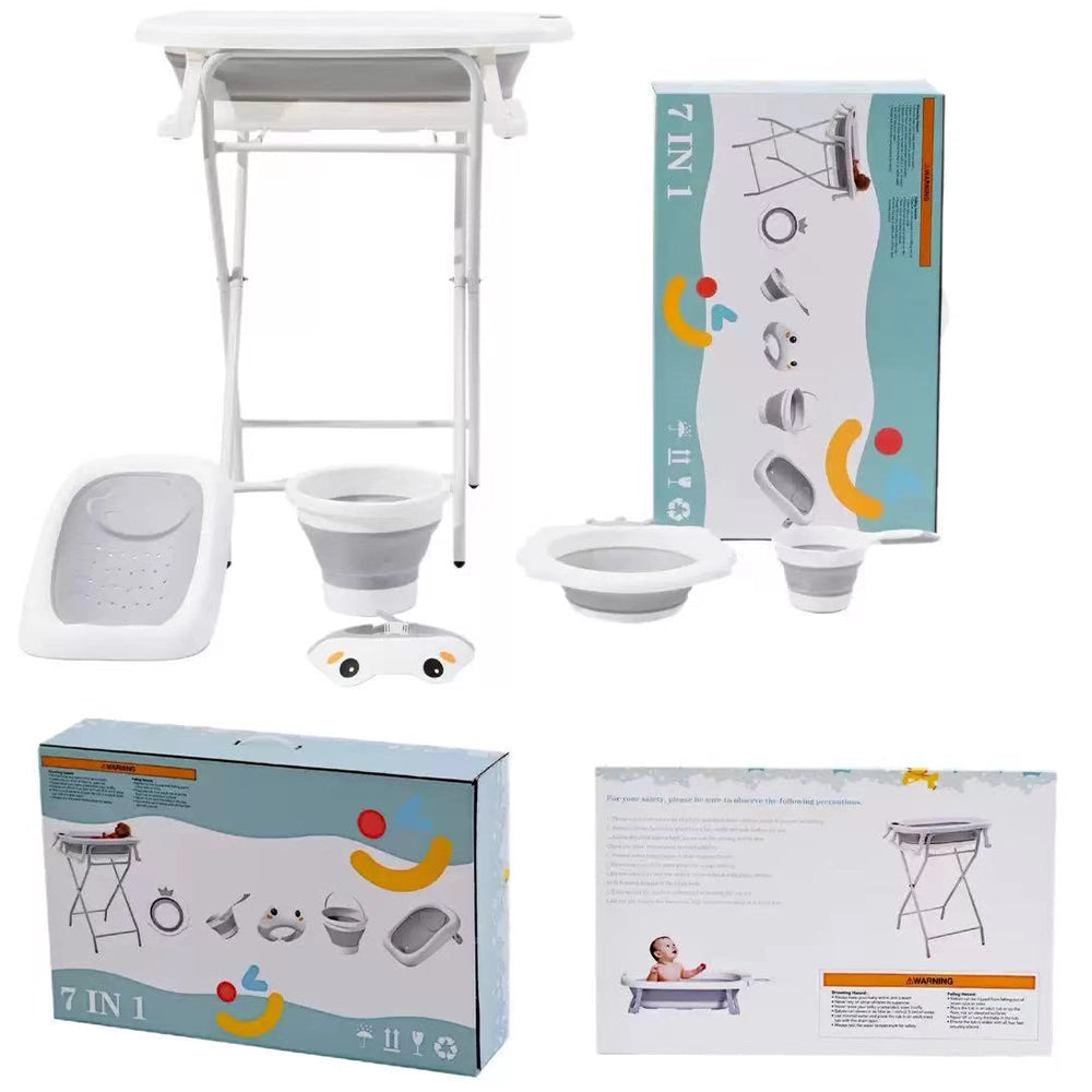 S.Toys 7-in-1 Bathtub Kit - Grey