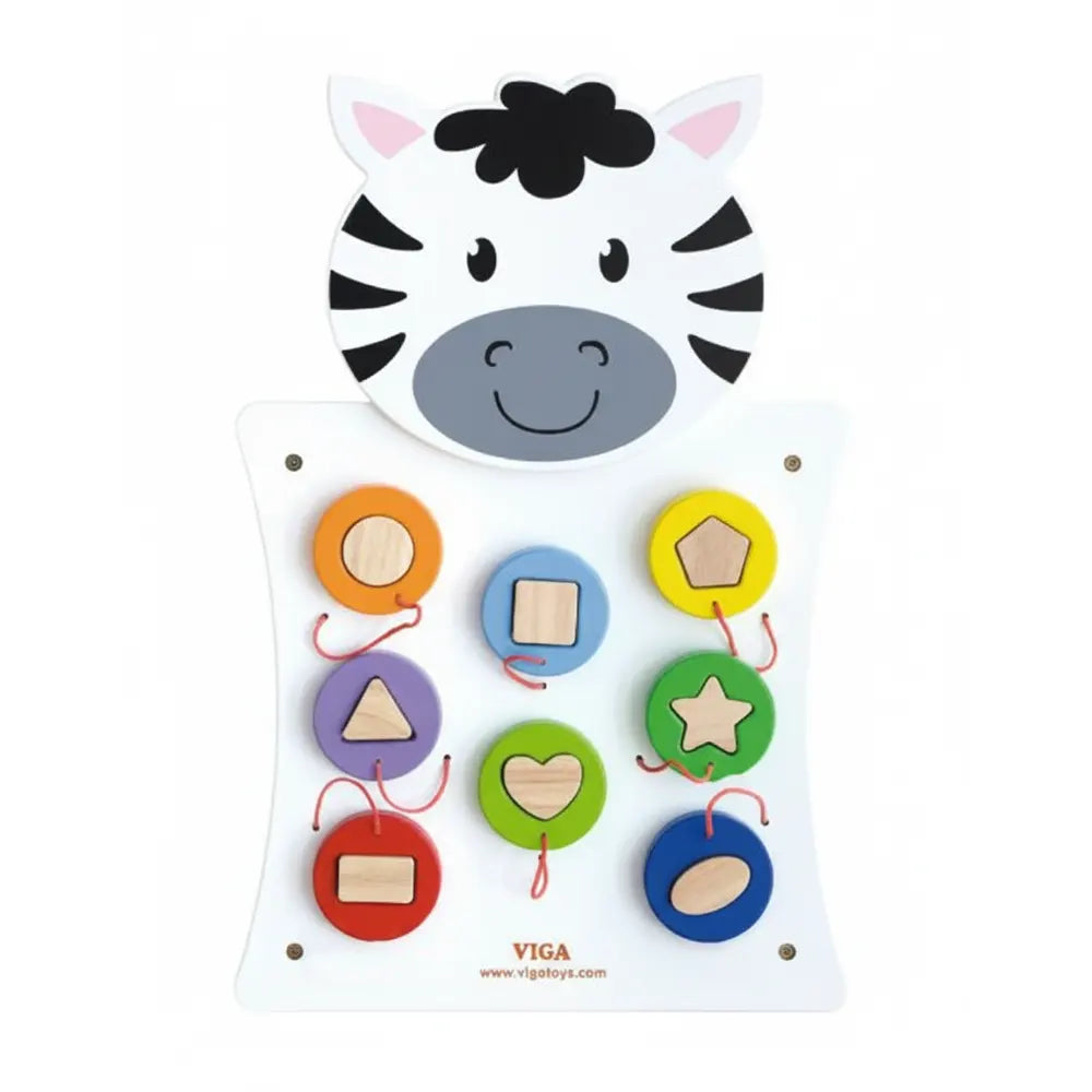 Viga Toys Juego de Pared Asociar las Formas - 18m+