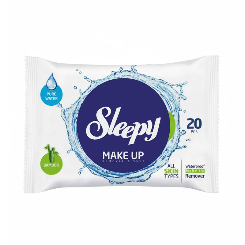 Sleepy Lingettes Make up Removal Tissue - 20 unités