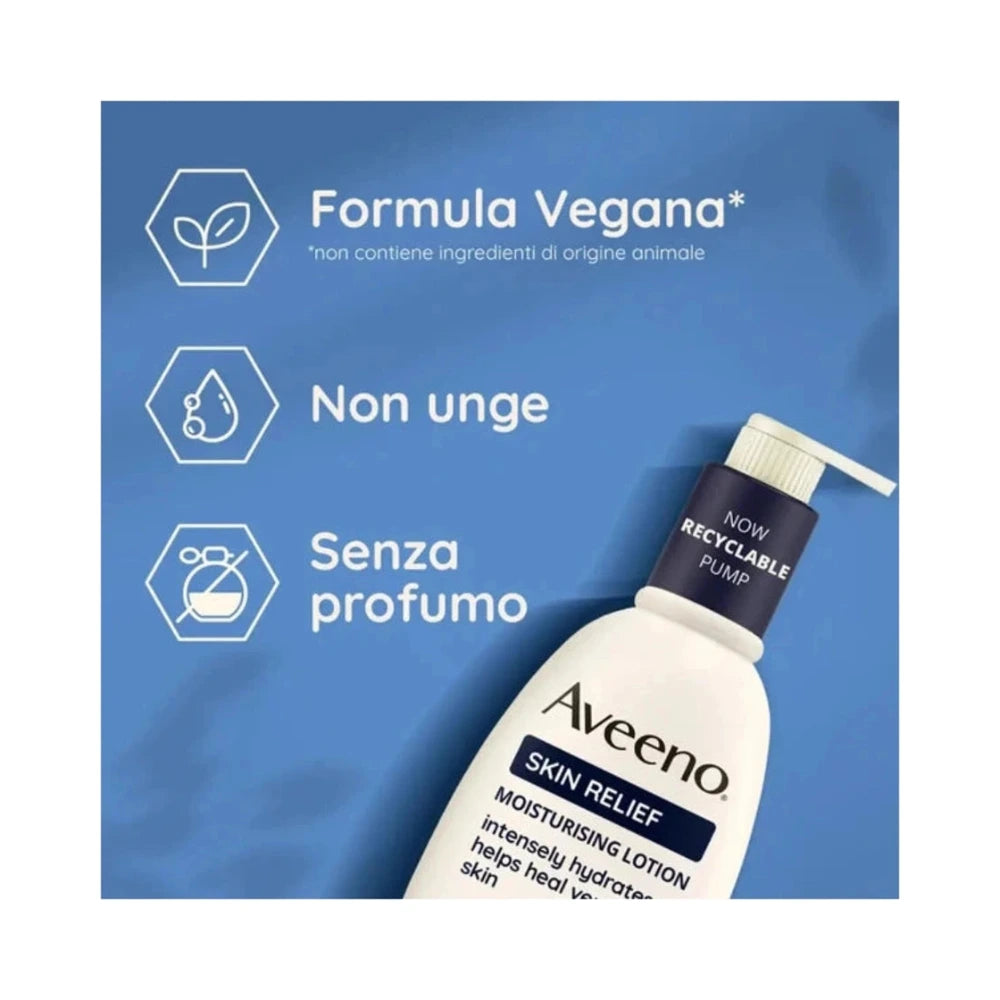 Aveeno Skin Relief Lotion Hydratante Corps 300 ml – détail