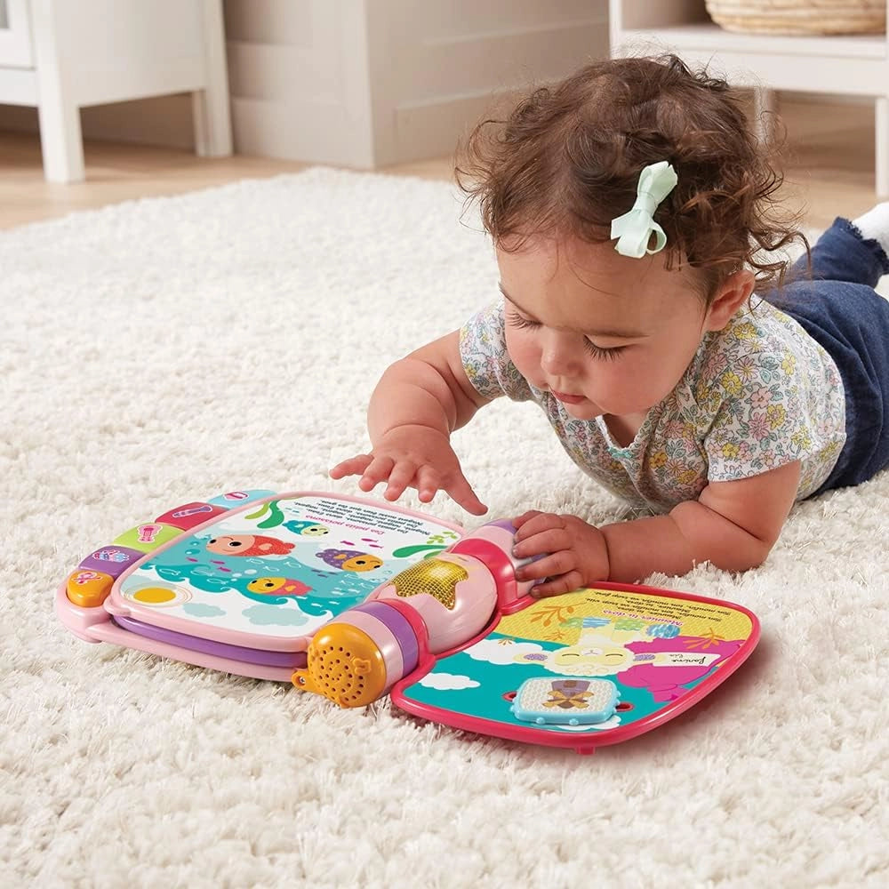 Vtech Super Livre Enchanté des Baby Loulous Rose 3M+